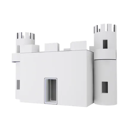 Castillo  3D Illustration