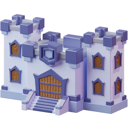 Castillo  3D Illustration