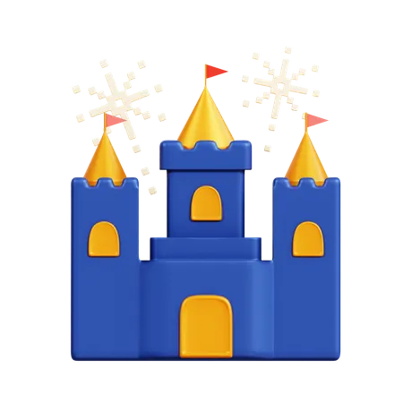 Castillo  3D Icon