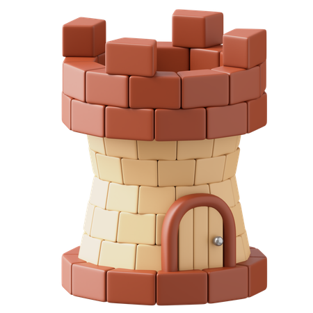 Castle  3D Icon