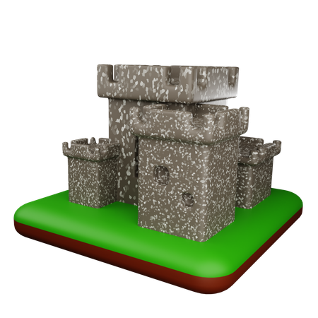 Castle  3D Icon