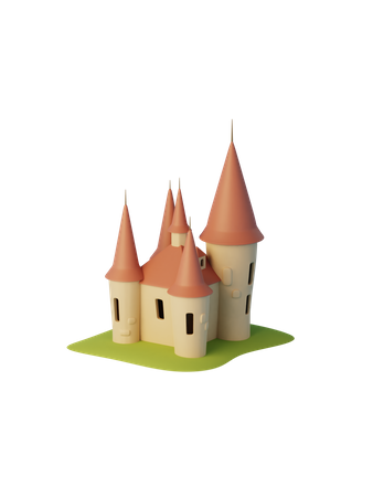 Castle 3D Illustration