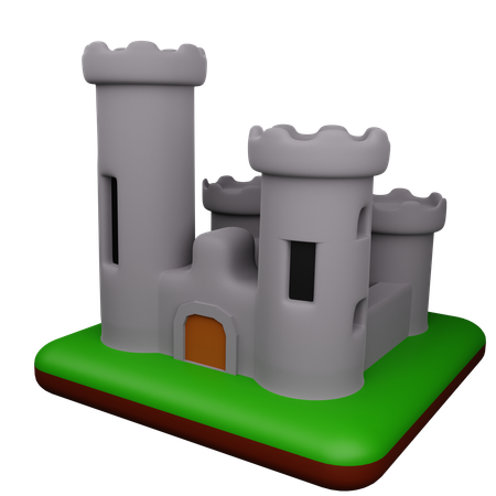 Castle  3D Icon