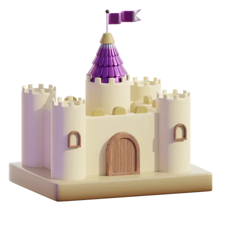 Castle  3D Icon