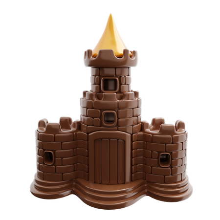 Castle  3D Icon