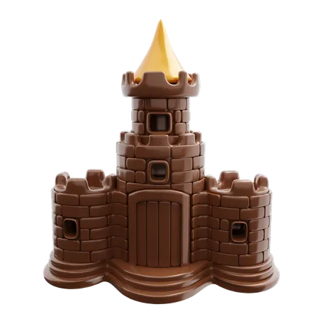 Castle  3D Icon