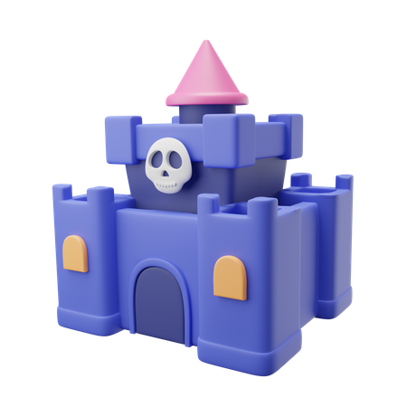 Castle  3D Icon