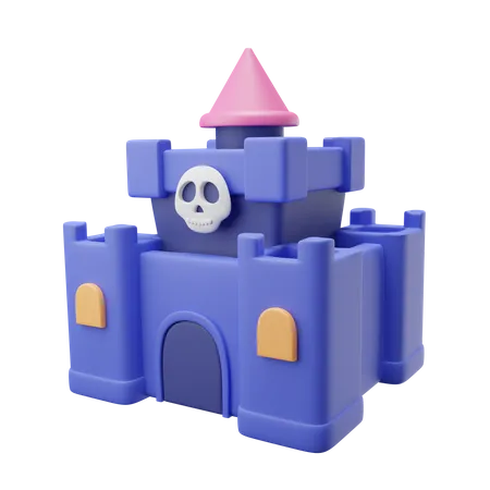 Castle  3D Icon