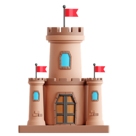 Castle  3D Icon