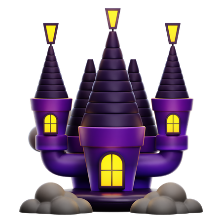 Castle  3D Icon