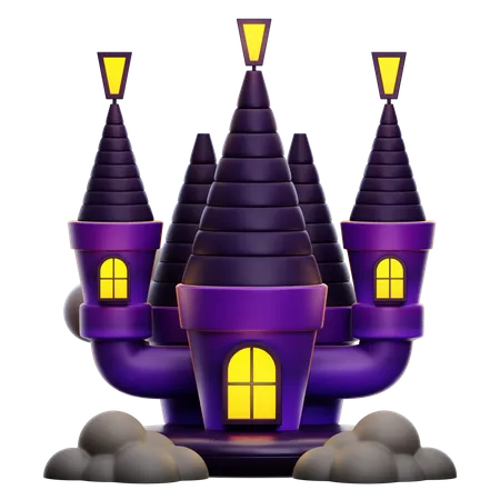 Castle  3D Icon