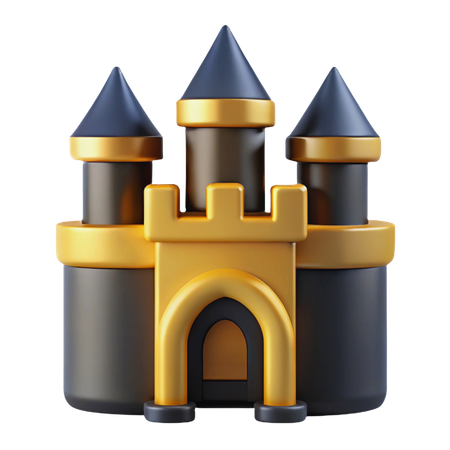 Castle  3D Icon