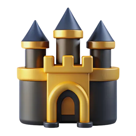 Castle  3D Icon