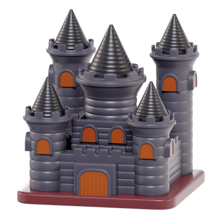 Castle  3D Icon