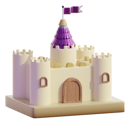 Castle  3D Icon