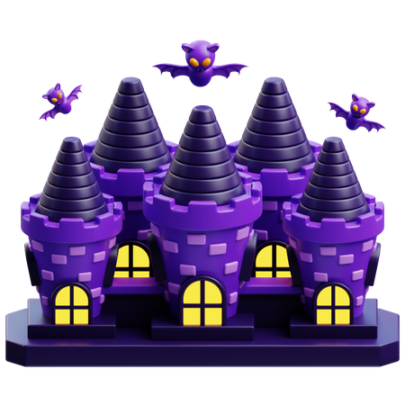 Castle  3D Icon