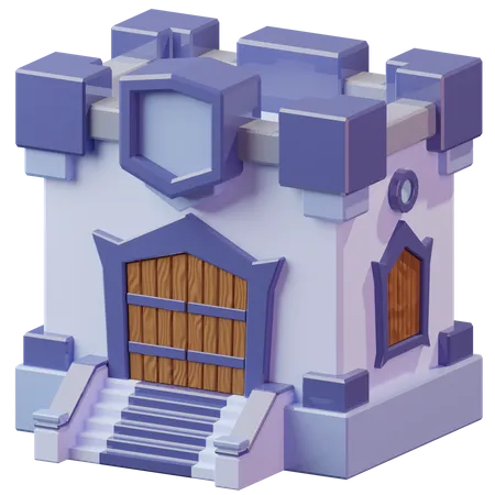 Castle  3D Illustration