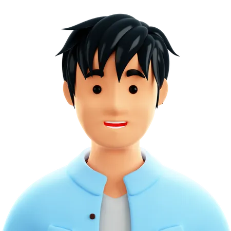 Casual Male  3D Icon