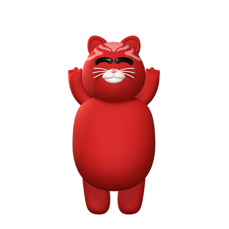 Cat  3D Icon