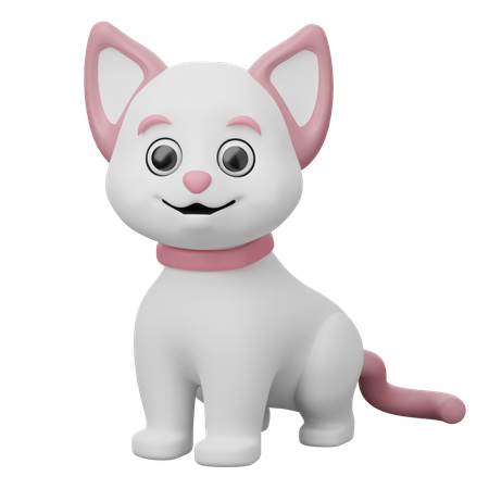 猫  3D Icon