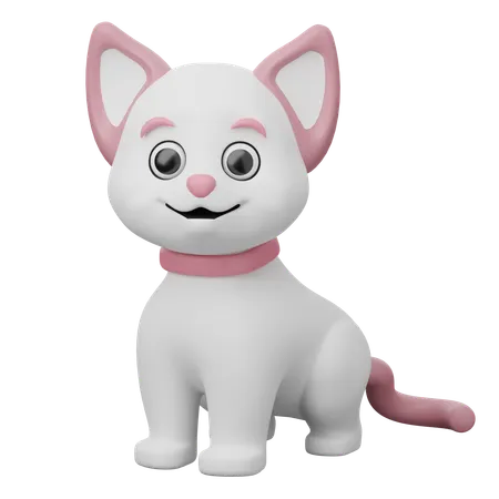 猫  3D Icon