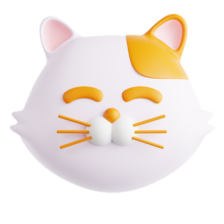 Cat  3D Icon