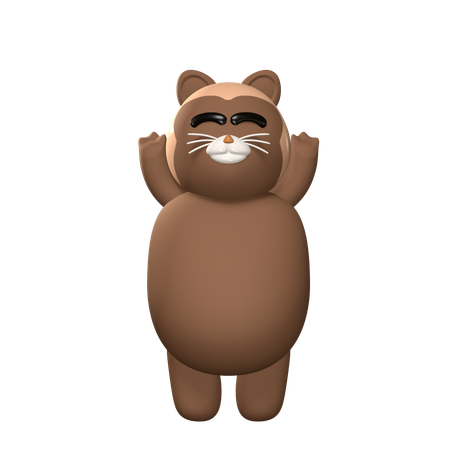 Cat  3D Icon