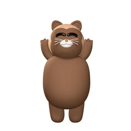 Cat  3D Icon