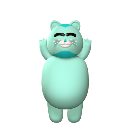 Cat  3D Icon