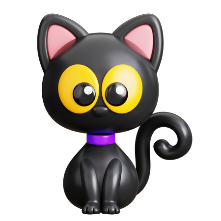 Cat  3D Icon