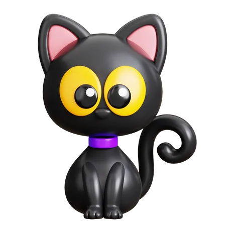 Cat  3D Icon