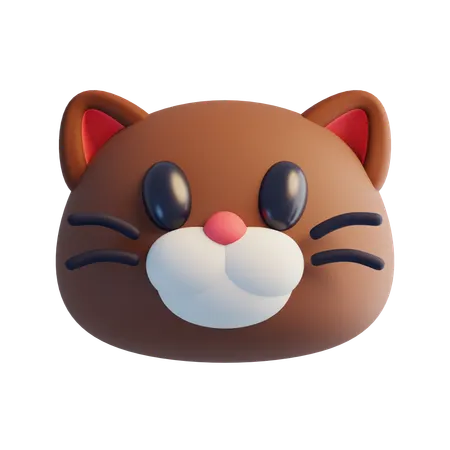 Cat  3D Icon