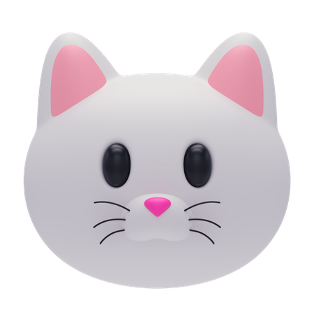 Cat  3D Icon