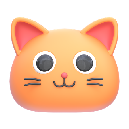 Cat  3D Icon