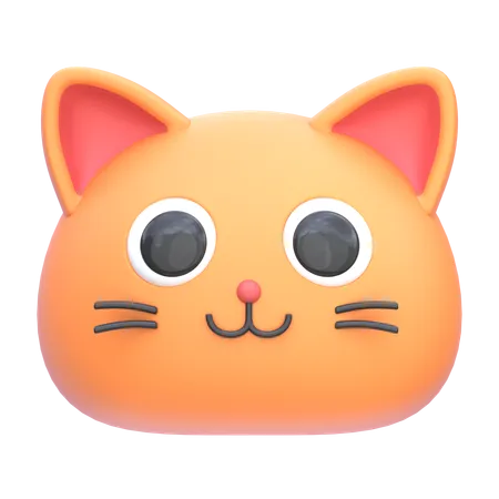 Cat  3D Icon