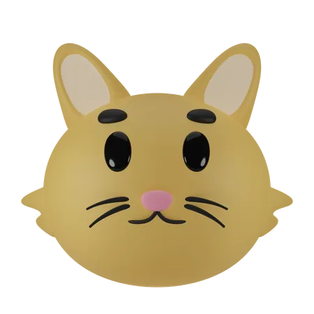 Cat  3D Icon