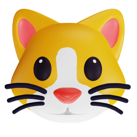 Cat  3D Icon