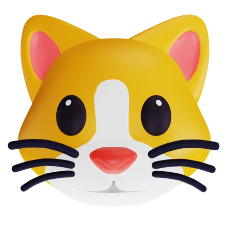 Cat  3D Icon