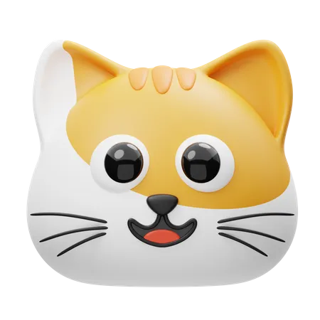 Cat  3D Icon