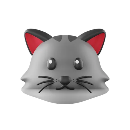 Cat  3D Icon