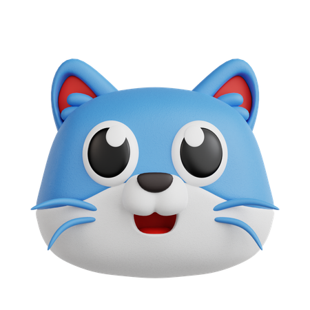 Cat  3D Icon