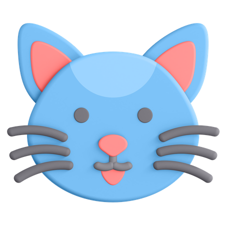 Cat 3D Illustration