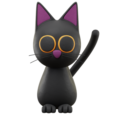 Cat Cat 3D Icon