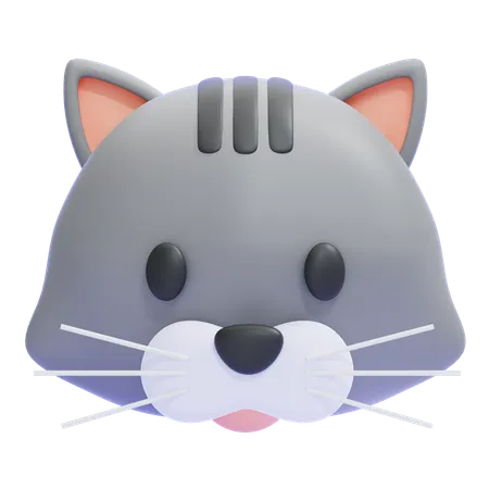 고양이 이모티콘 3D Icon