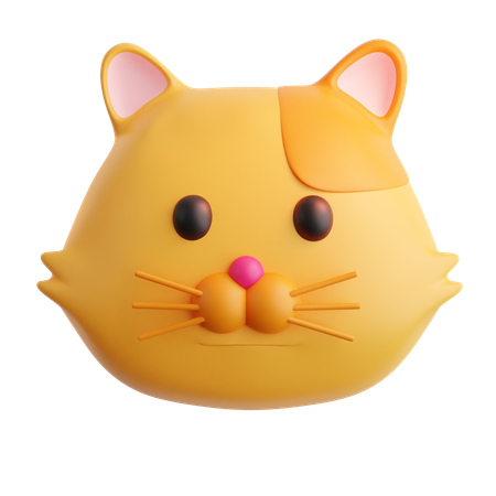 고양이 이모티콘  3D Icon
