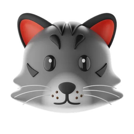고양이 이모티콘  3D Icon