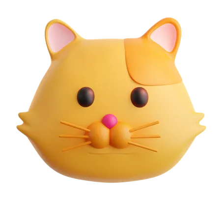Cat Emoji  3D Icon