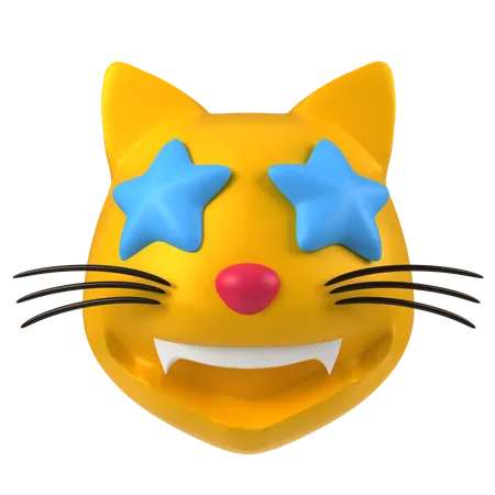 Cat Emoji  3D Icon