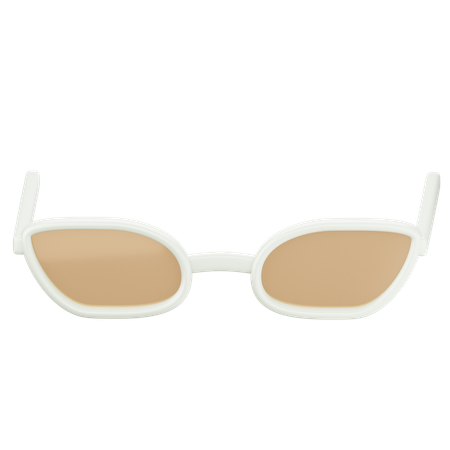 Cat Eyeglasses  3D Icon