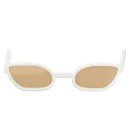 Cat Eyeglasses  3D Icon